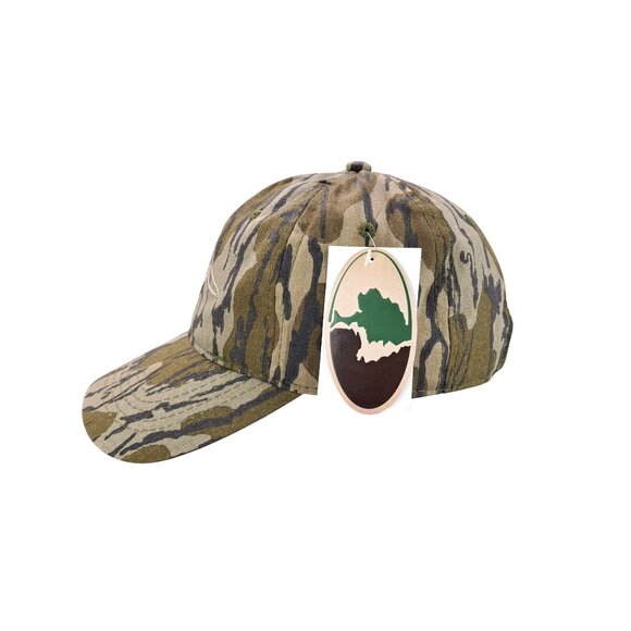 Ducks Unlimited Baseball Hat Mossy Oak Camo Bottomland Strapback Adjustable New - Picture 5 of 9